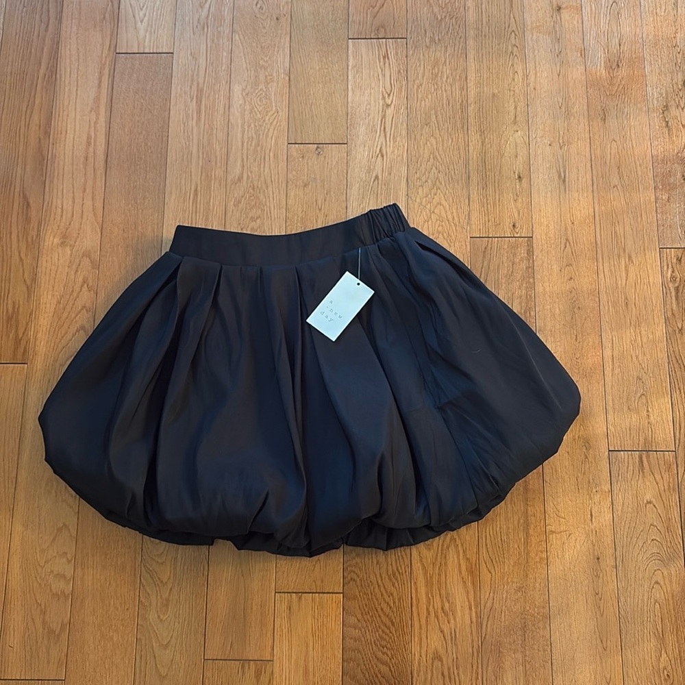 a new day Black Mini Skirt